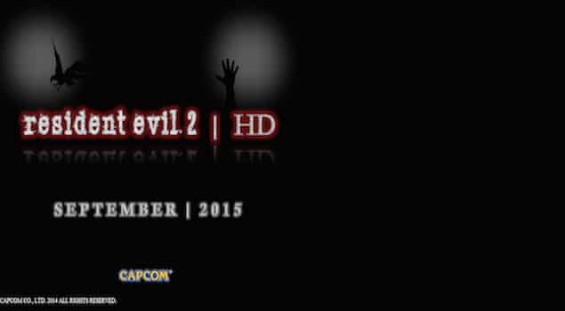 resident evil 2 hd