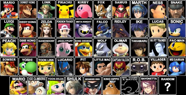 super smash bros