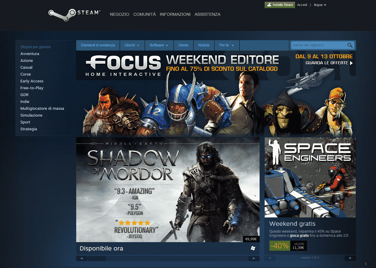 Come funziona Steam e a cosa serve